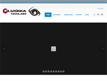 Tablet Screenshot of fluidika.com